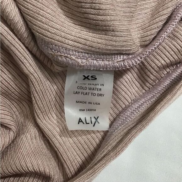 ALIX NYC Bodysuit Sutton Thong Long Sleeve Size XS - Picture 6 of 10